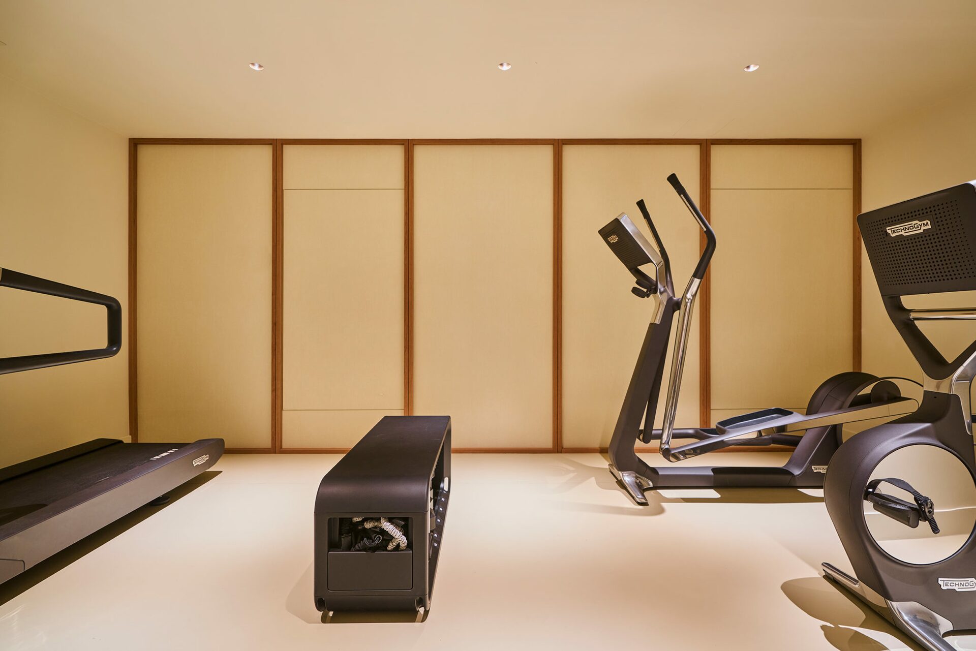 Salle de sport - Projet Montalembert réalisé par Batiik Studio